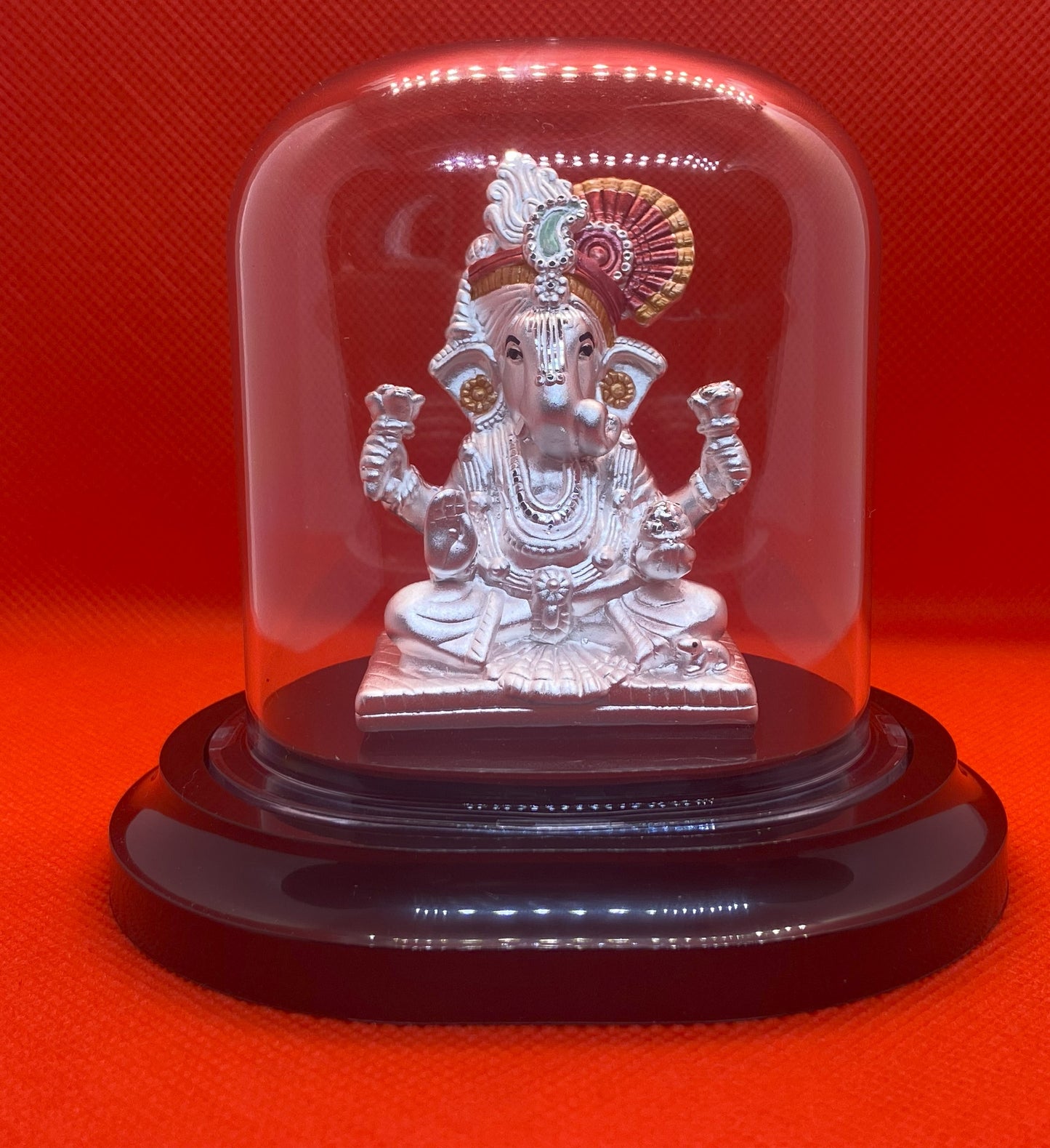 999 pure silver Lord Ganesh idol.