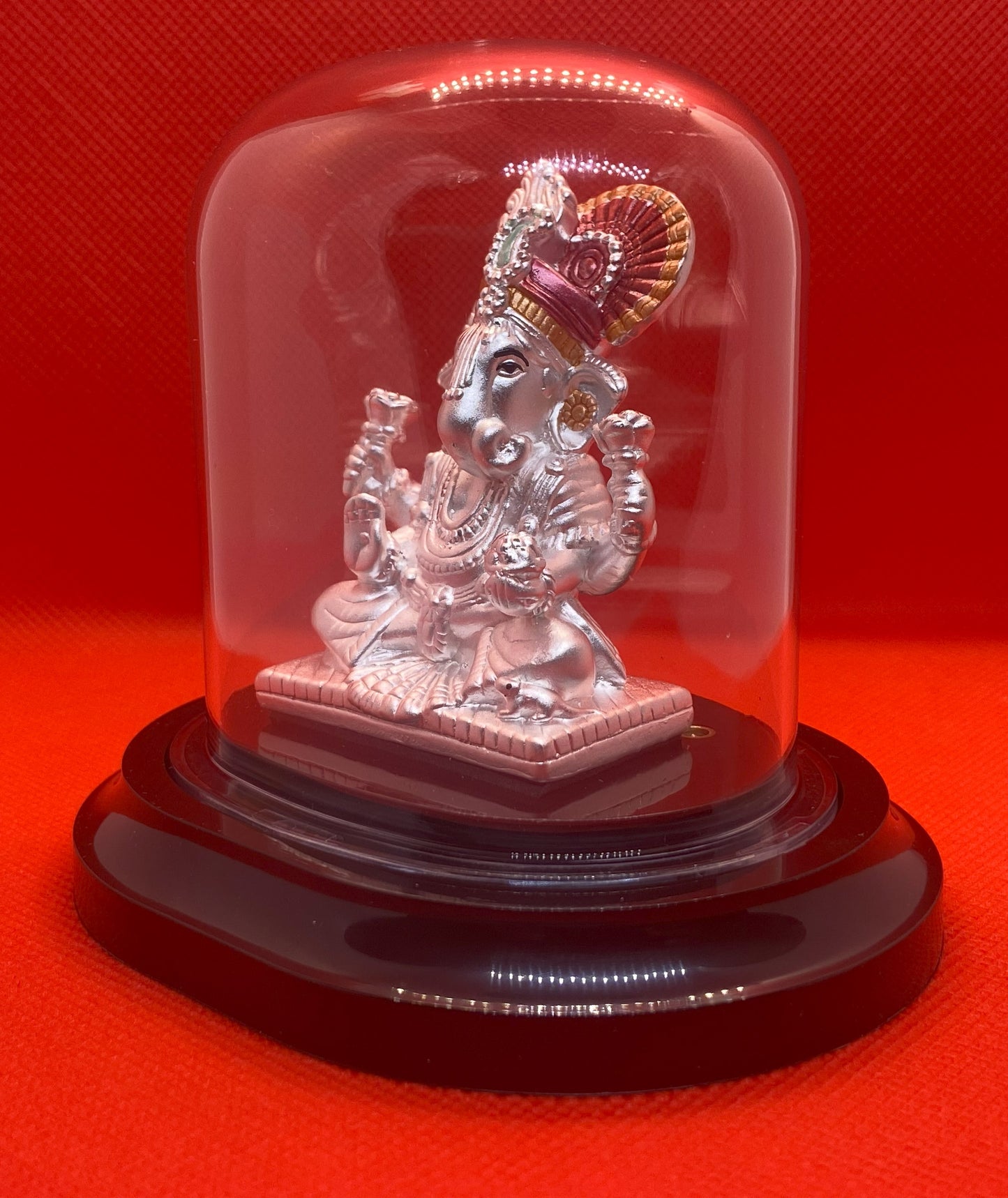 999 pure silver Lord Ganesh idol.