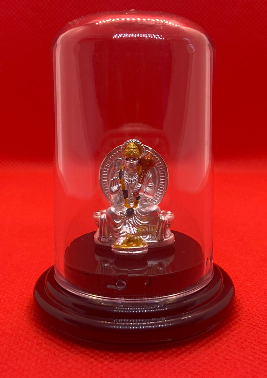 999 Pure Silver Idol of Hanuman Ji