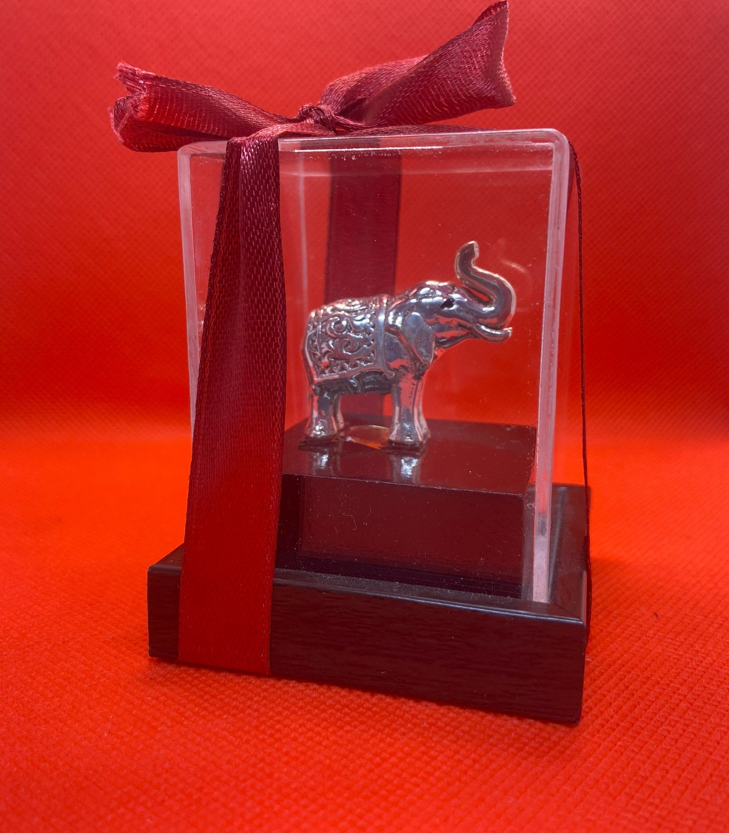 925 Sterling Silver Elephant Figurine